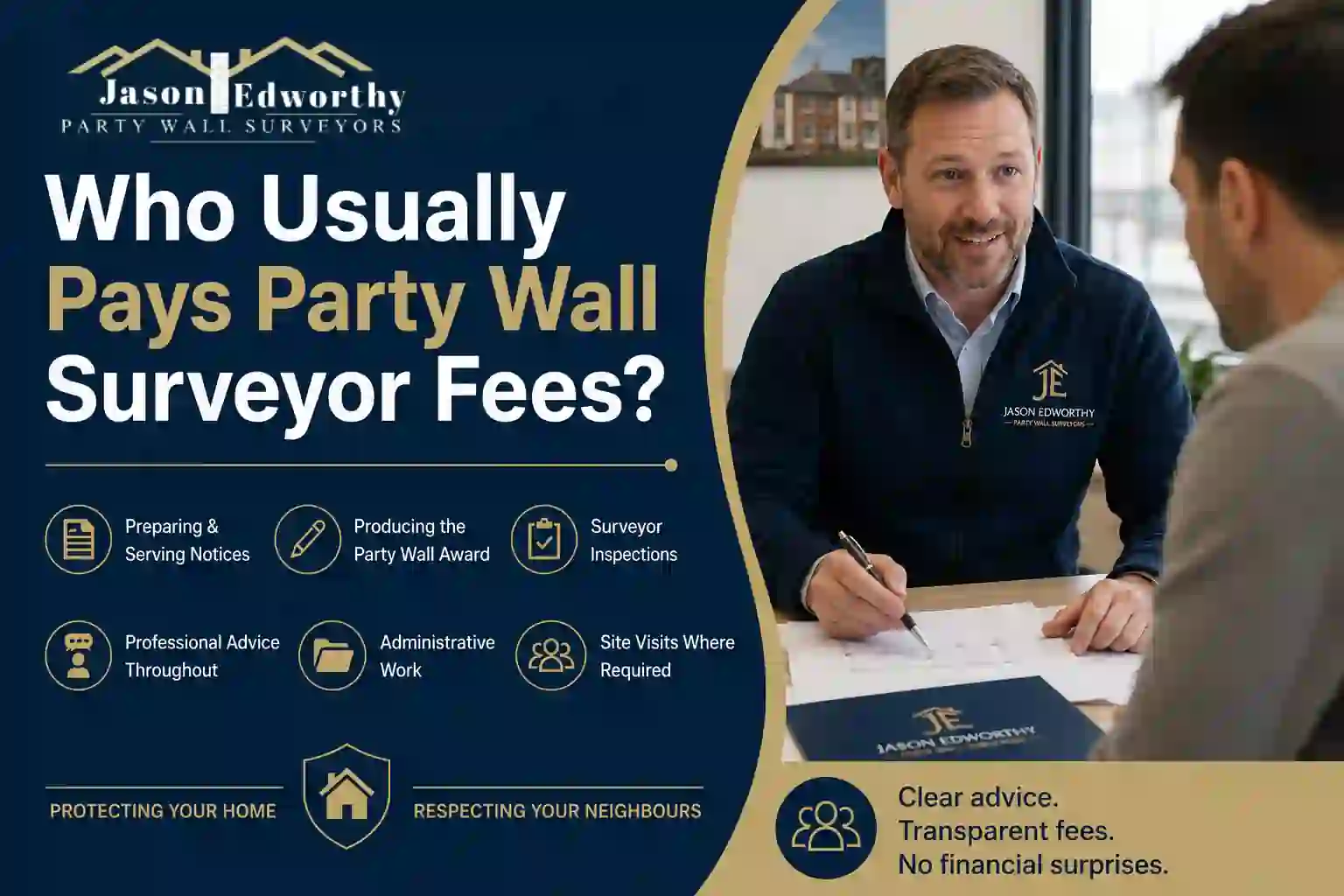 Who Usually Pays Party Wall Surveyor Fees London?
